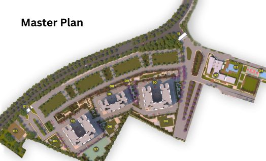 Dobariya The Greenland master plan layout concept